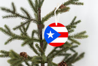 Thumbnail for Puerto Rico Flag Inspired Ornament