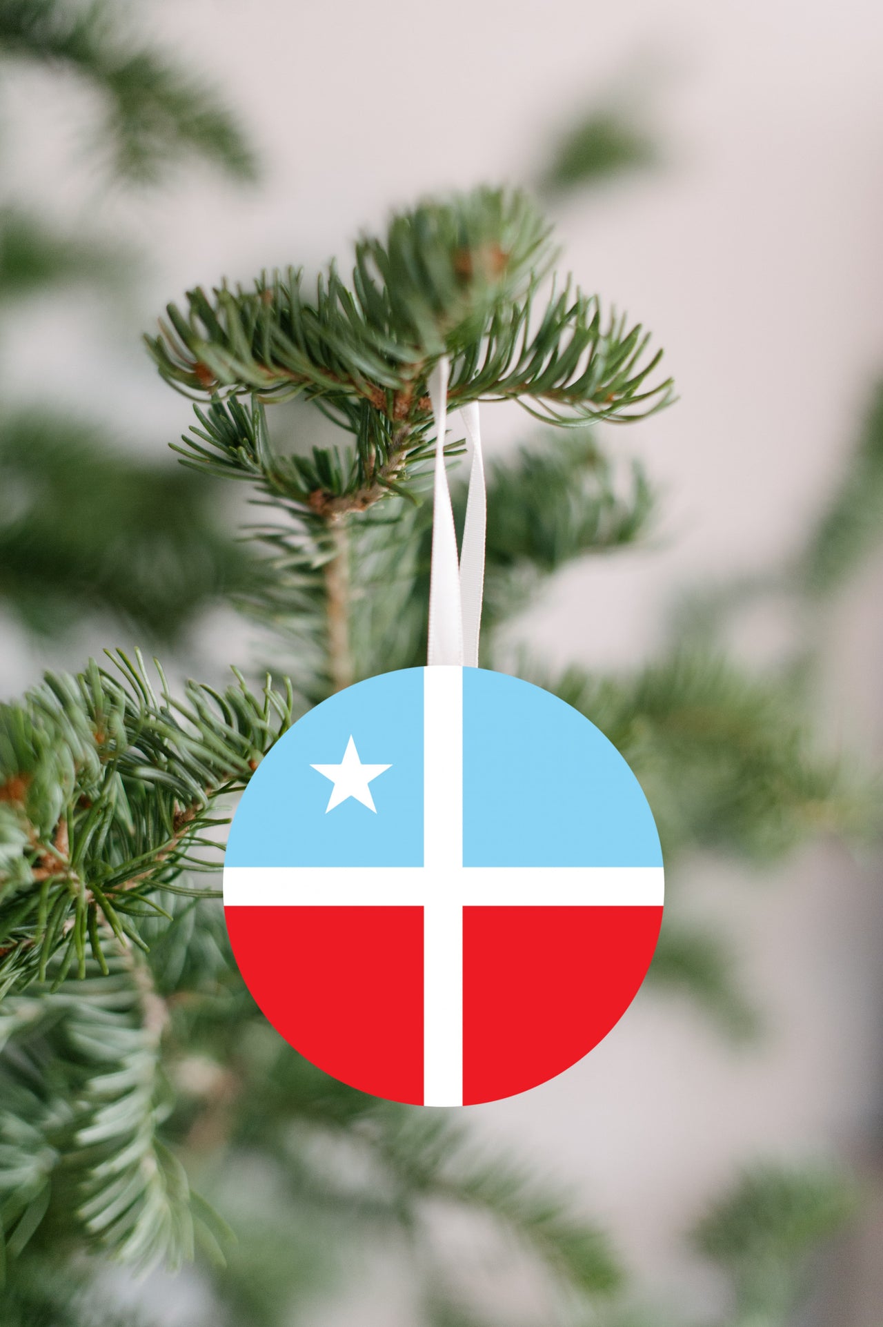 Grito De Lares Flag Inspired Ornament