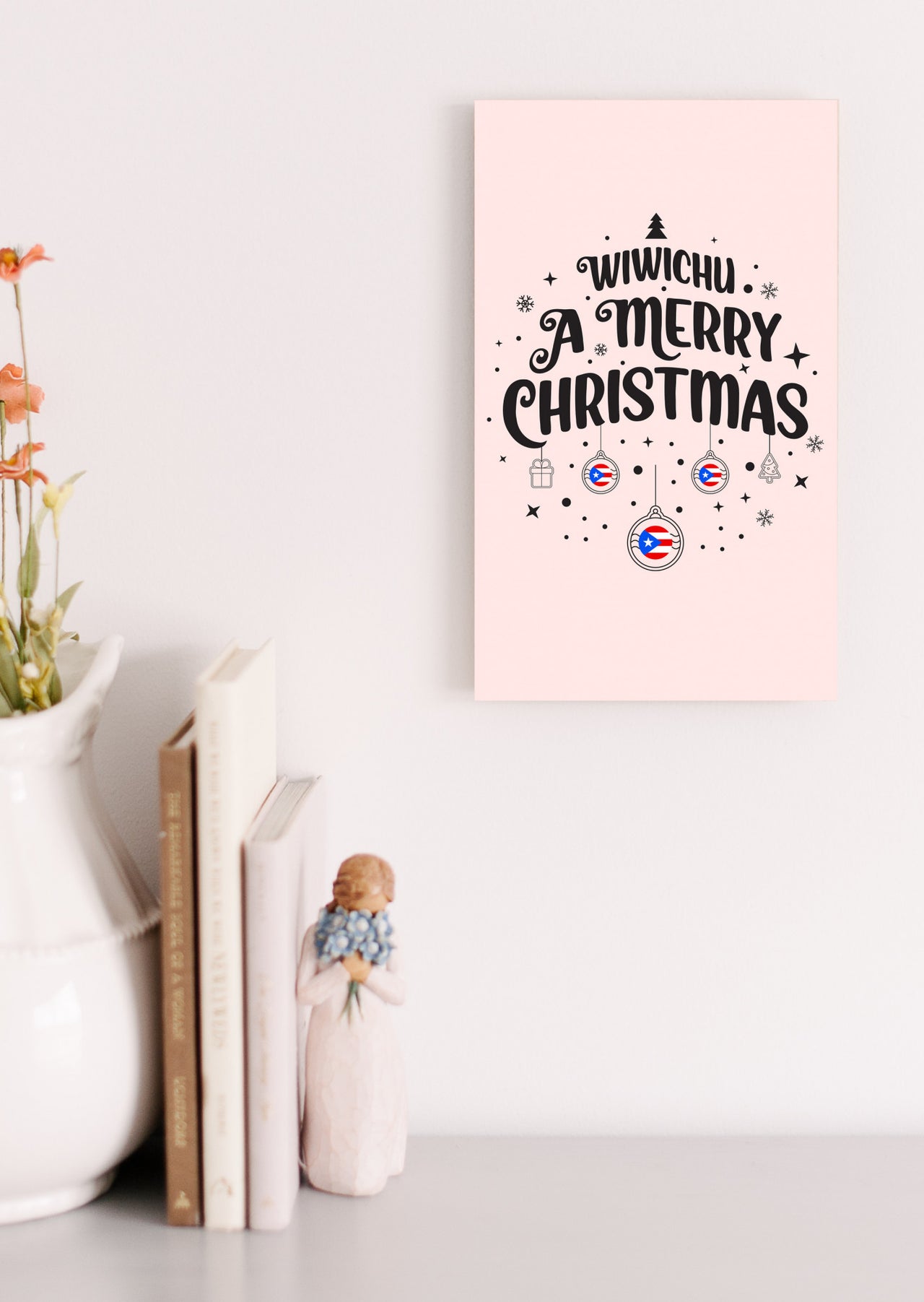 Wiwichu A Merry Christmas 6x10 Sign